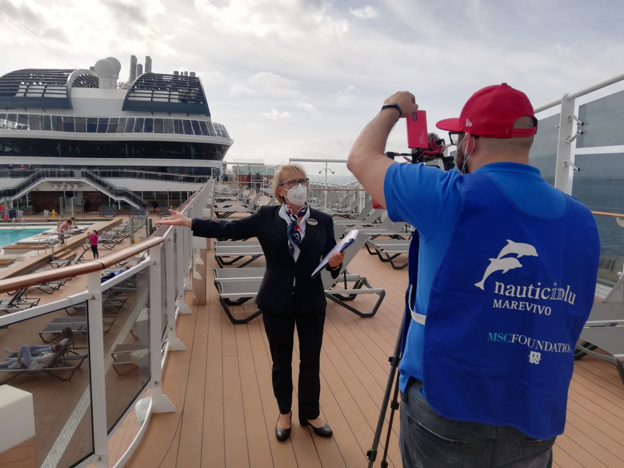 A bordo della nave MSC Grandiosa per l’evento finale di Nauticinblu