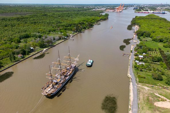 Arrivo a La Plata Argentina