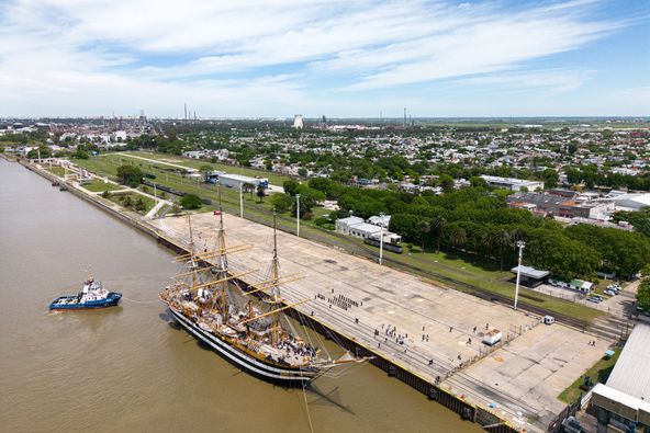 Arrivo a La Plata Argentina