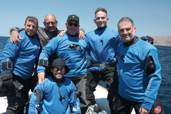 Divisione Subacquea Marevivo Rete Relitto Pavlos 12