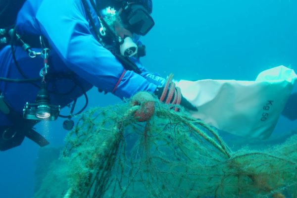 Divisione Subacquea Marevivo Rete Relitto Pavlos 5